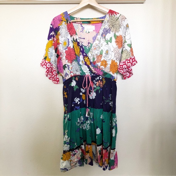 Anthropologie Dresses & Skirts - Anthropologie Floral Drawstring Dress
